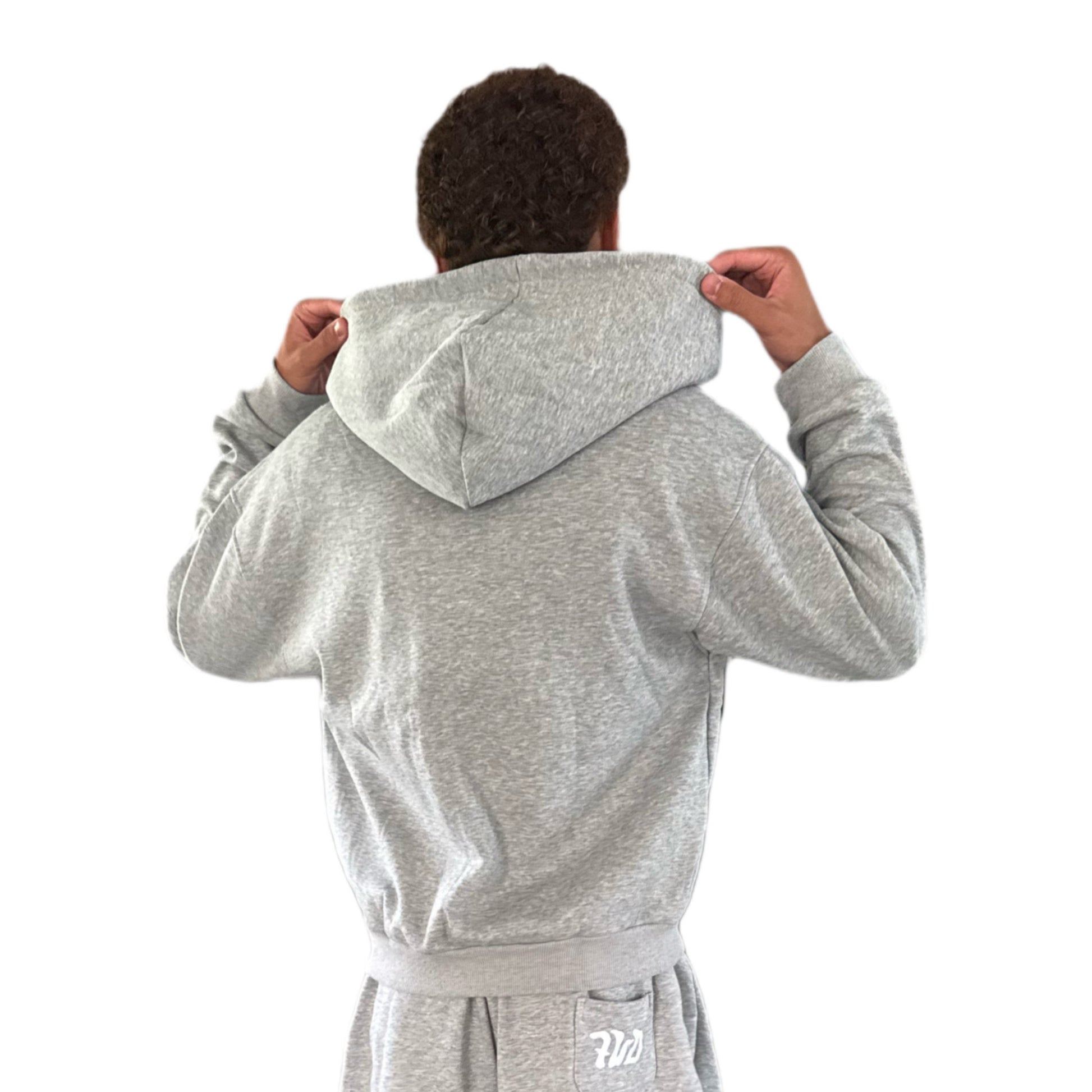 Sweat Zip Gris "Greynight" - 7VD