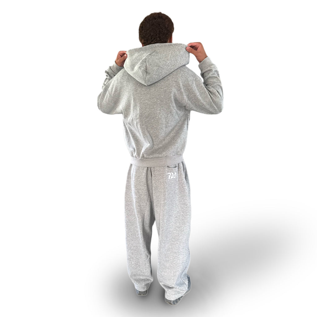 Sweat Zip Gris "Greynight" - 7VD